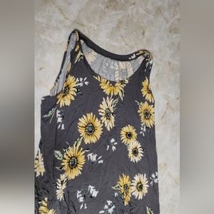Floral tank top